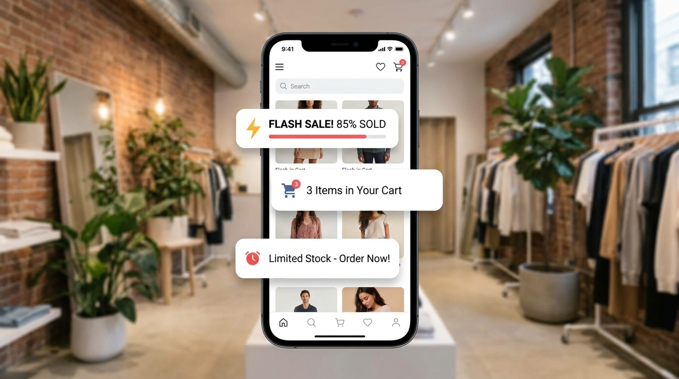 E-commerce shopping app